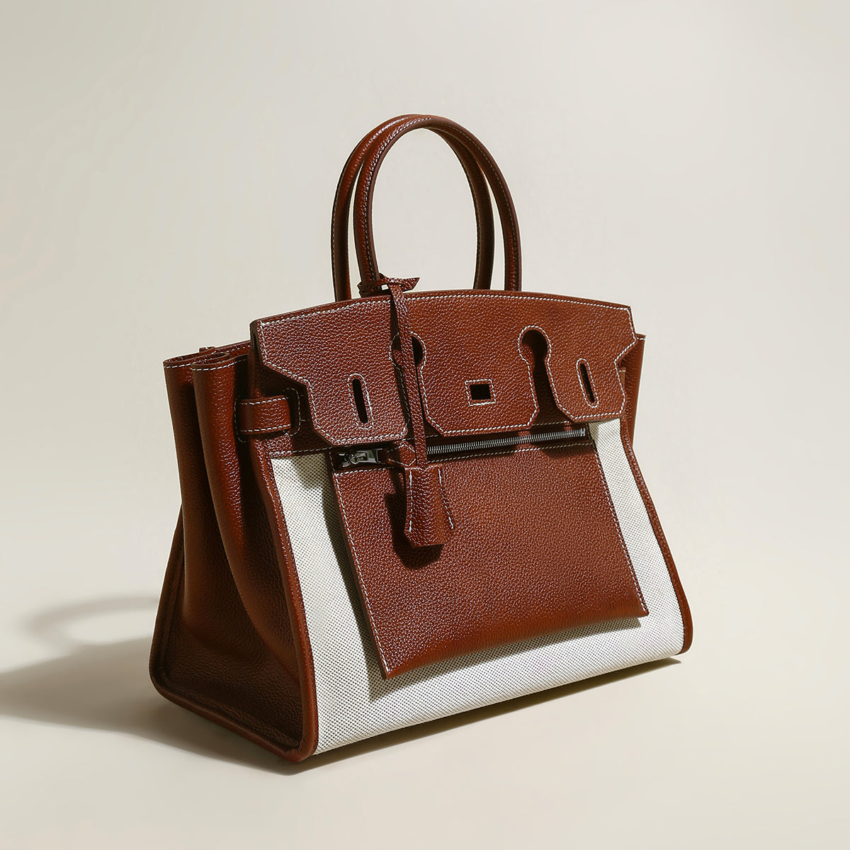 Lyon Leather Tote Bag