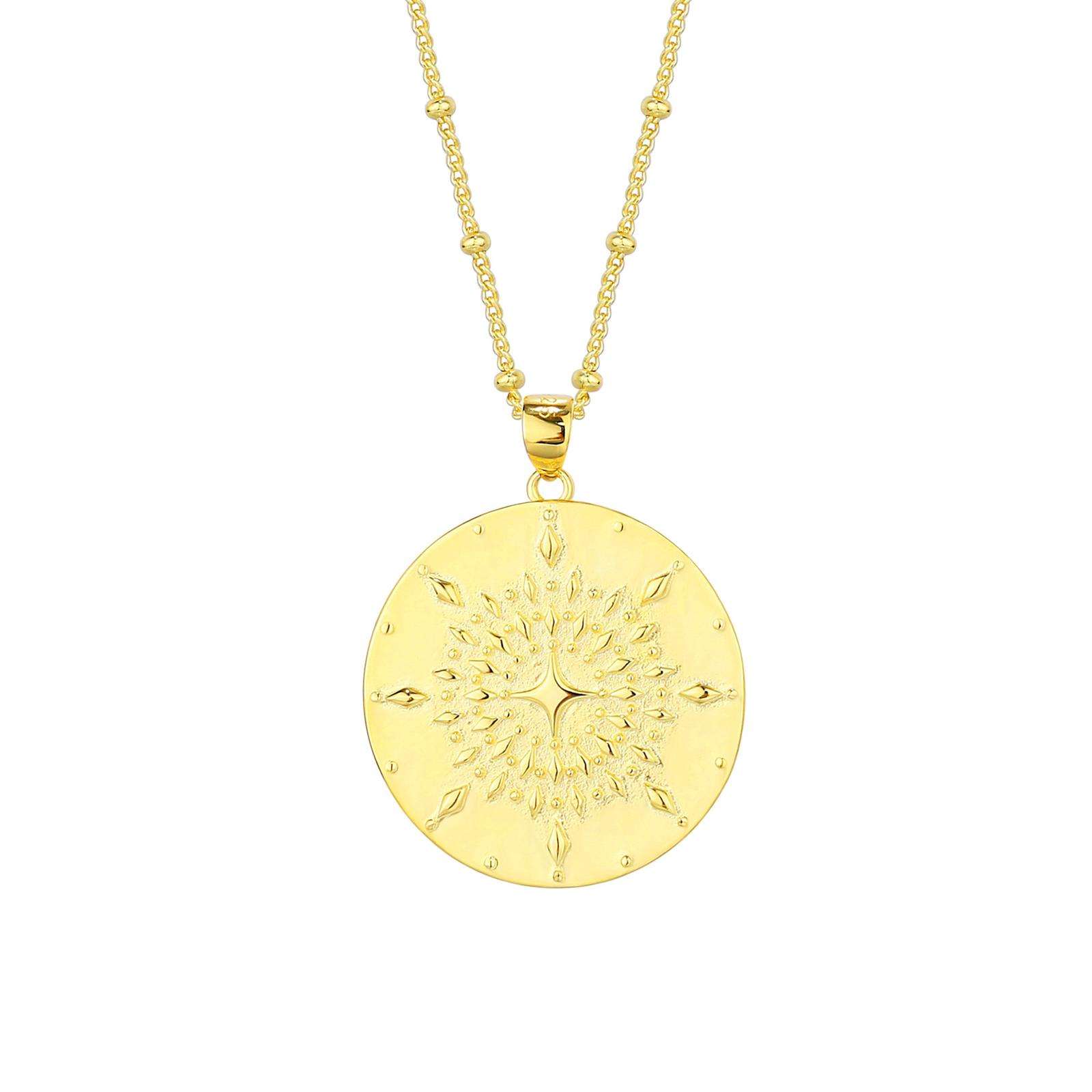 Necklace with "I Am a Being of Light" engraving. Spanish translation included on the reverse.