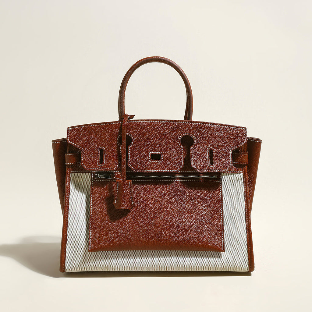 Lyon Leather Tote Bag