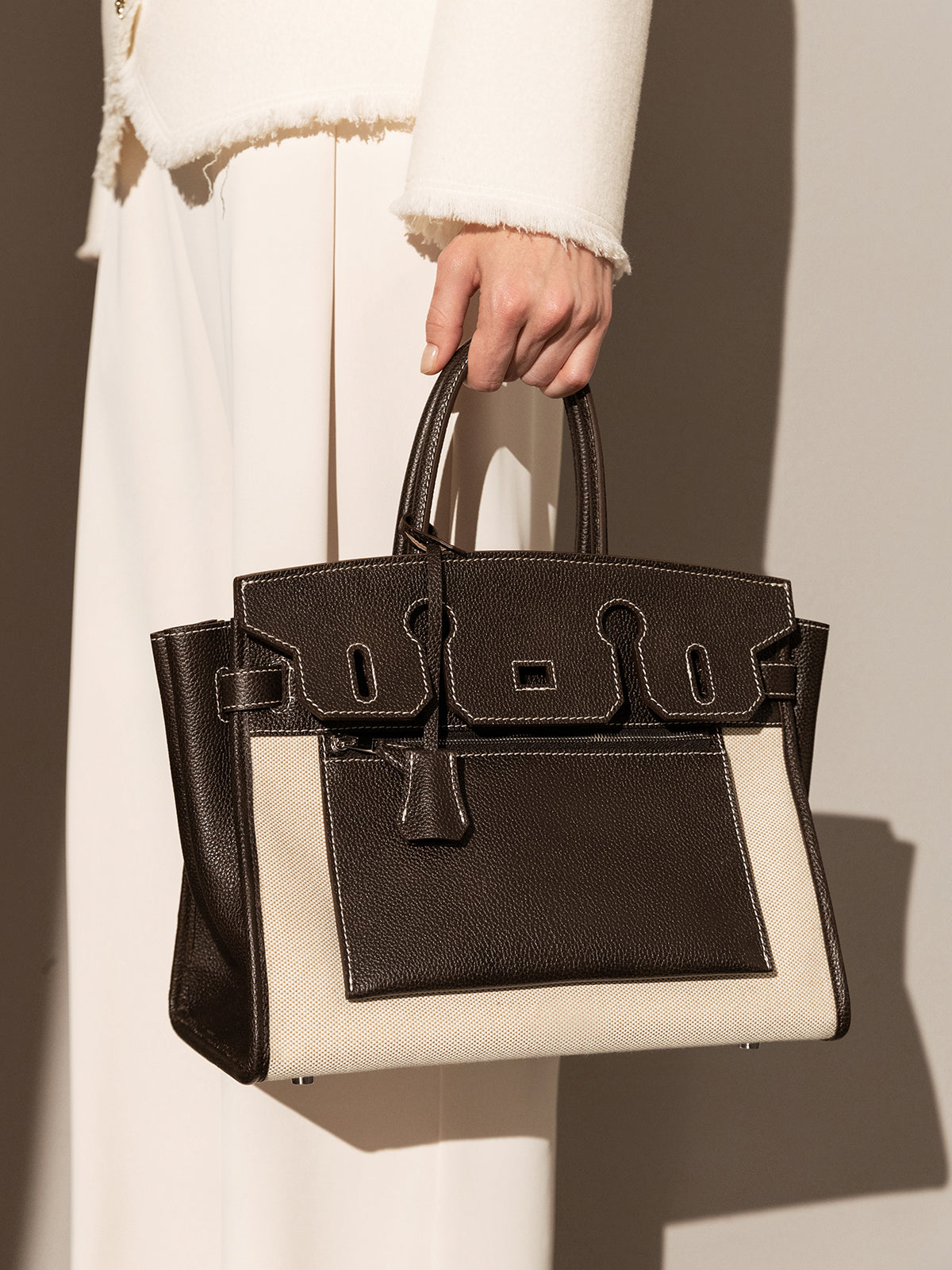 Lyon Leather Tote Bag